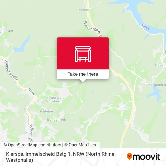 Kierspe, Immelscheid Bstg 1 map