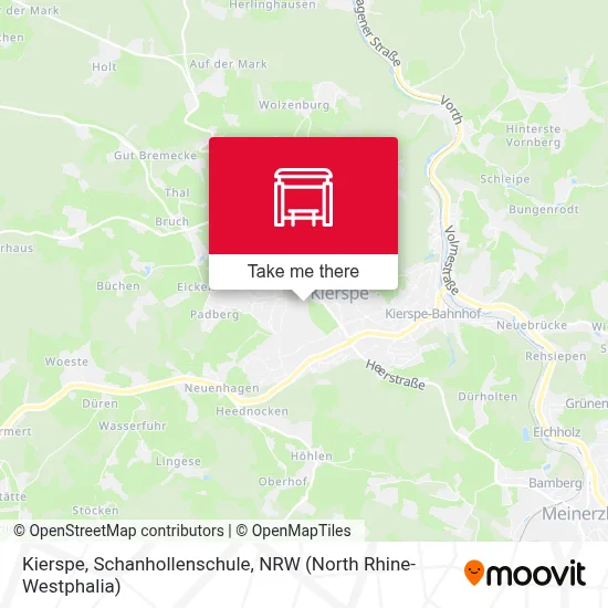 Kierspe, Schanhollenschule map