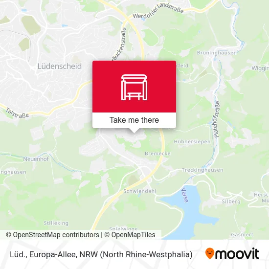 Lüd., Europa-Allee map