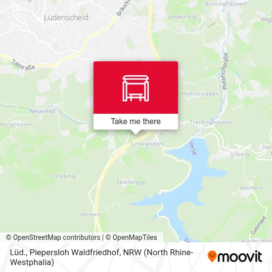 Lüd., Piepersloh Waldfriedhof map