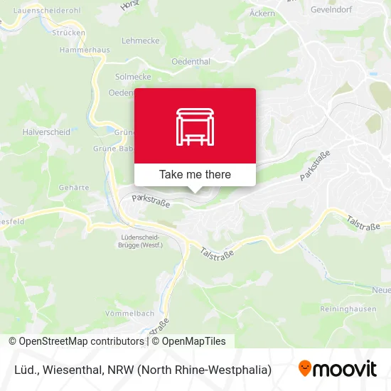 Lüd., Wiesenthal map