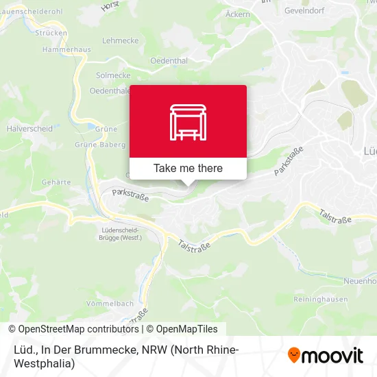 Lüd., In Der Brummecke map