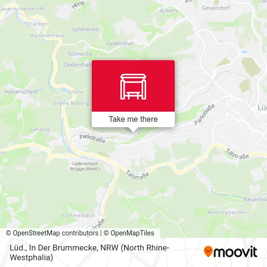 Lüd., In Der Brummecke map