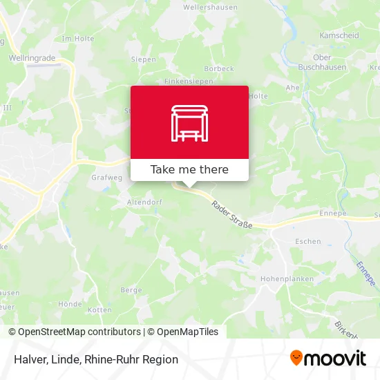 Карта Halver, Linde