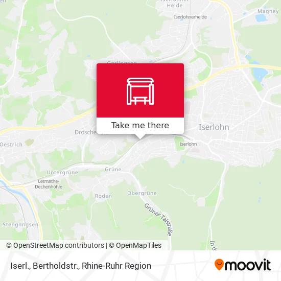 Карта Iserl., Bertholdstr.