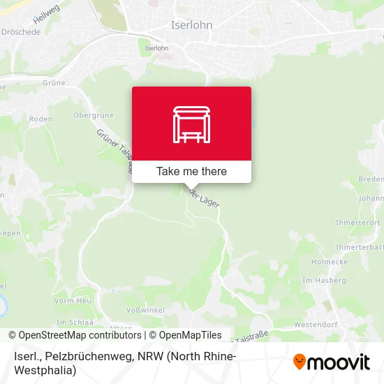 Iserl., Pelzbrüchenweg map