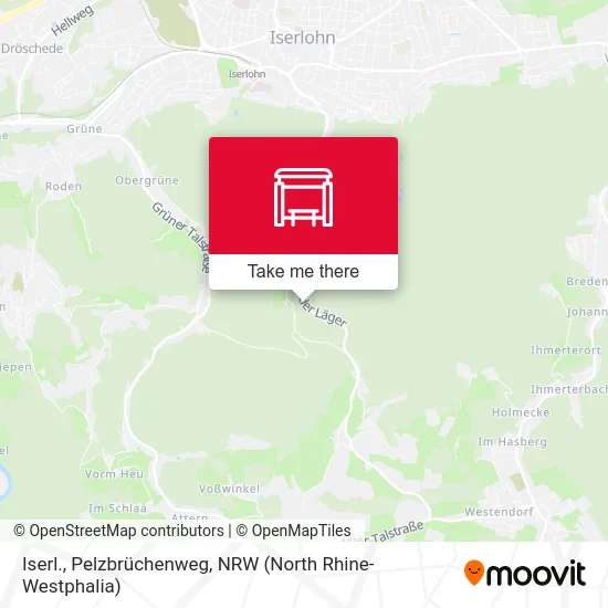 Iserl., Pelzbrüchenweg map