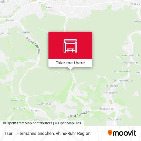 Карта Iserl., Hermannsländchen