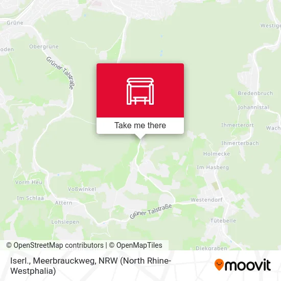 Карта Iserl., Meerbrauckweg