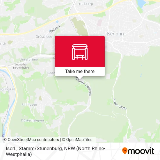 Iserl., Stamm/Stünenburg map