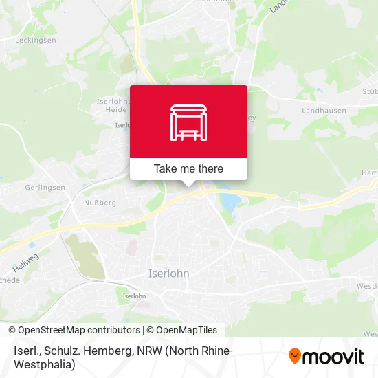 Карта Iserl., Schulz. Hemberg