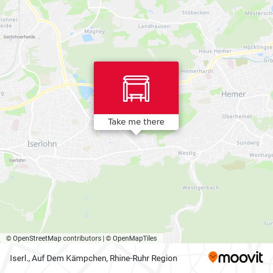 Iserl., Auf Dem Kämpchen map