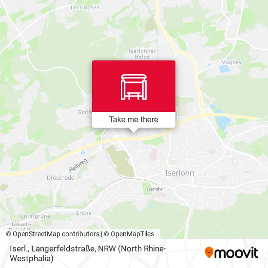 Карта Iserl., Langerfeldstraße