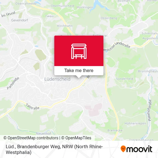 Lüd., Brandenburger Weg map