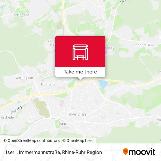 Iserl., Immermannstraße map