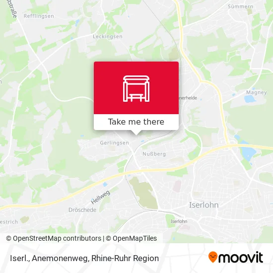 Карта Iserl., Anemonenweg