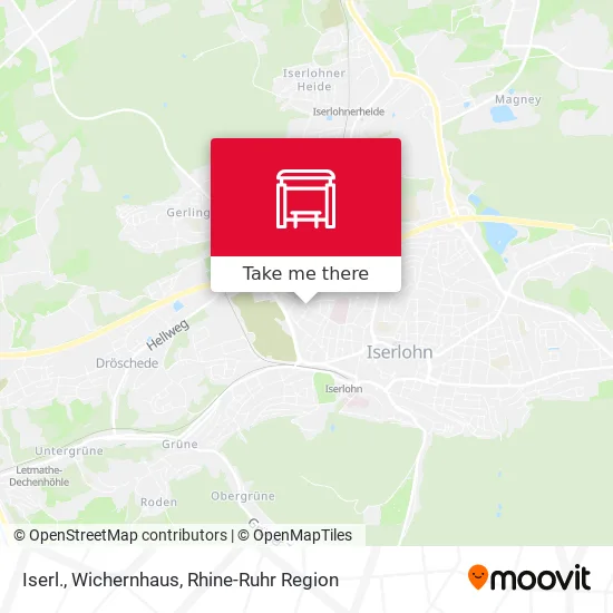 Карта Iserl., Wichernhaus