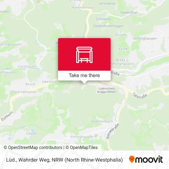 Lüd., Wahrder Weg map
