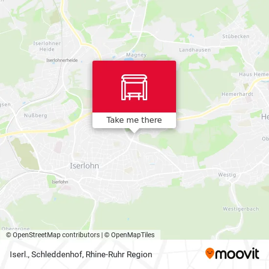 Карта Iserl., Schleddenhof