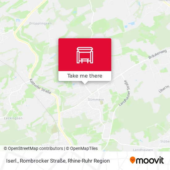 Карта Iserl., Rombrocker Straße