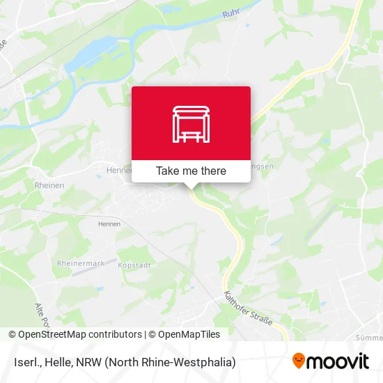 Карта Iserl., Helle