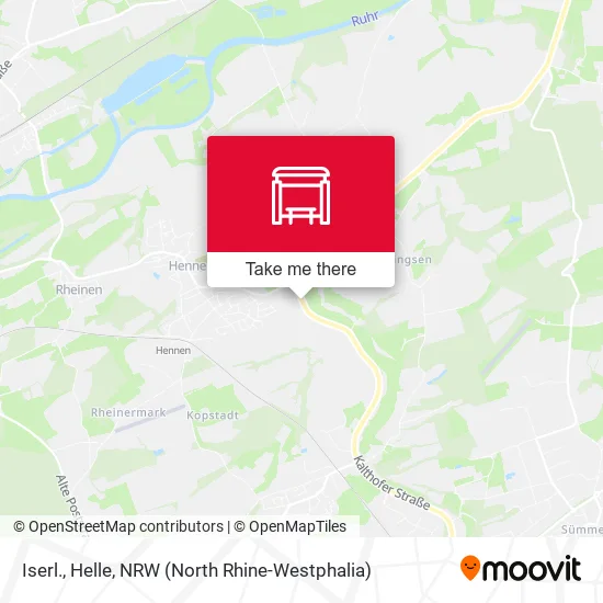 Карта Iserl., Helle