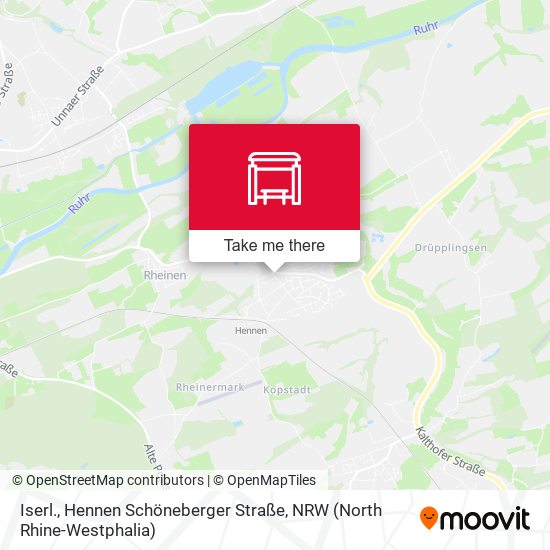 Iserl., Hennen Schöneberger Straße map