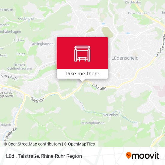 Lüd., Talstraße map