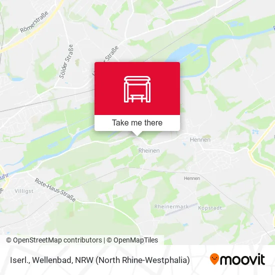 Карта Iserl., Wellenbad