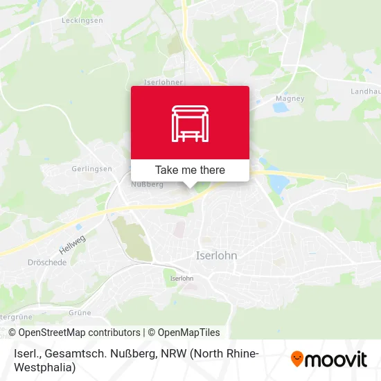 Карта Iserl., Gesamtsch. Nußberg