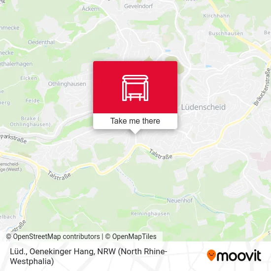 Lüd., Oenekinger Hang map