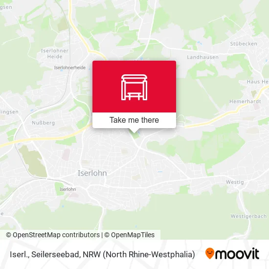 Карта Iserl., Seilerseebad