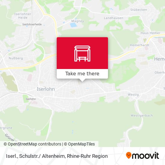 Iserl., Schulstr./ Altenheim map