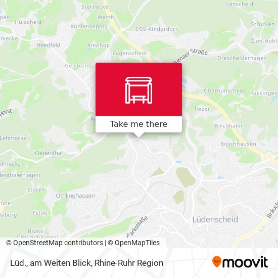 Lüd., am Weiten Blick map