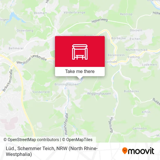 Lüd., Schemmer Teich map