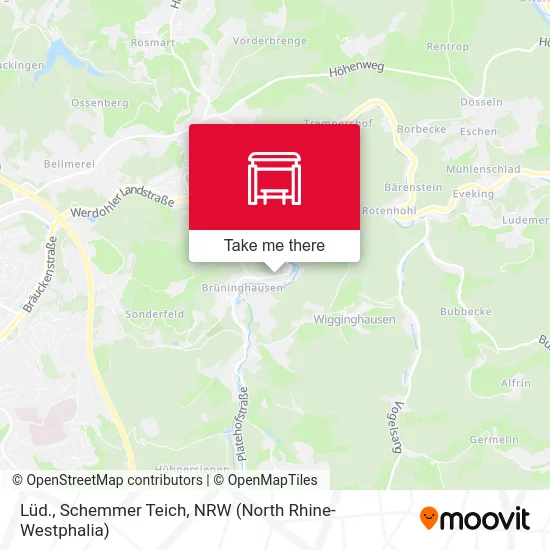 Lüd., Schemmer Teich map