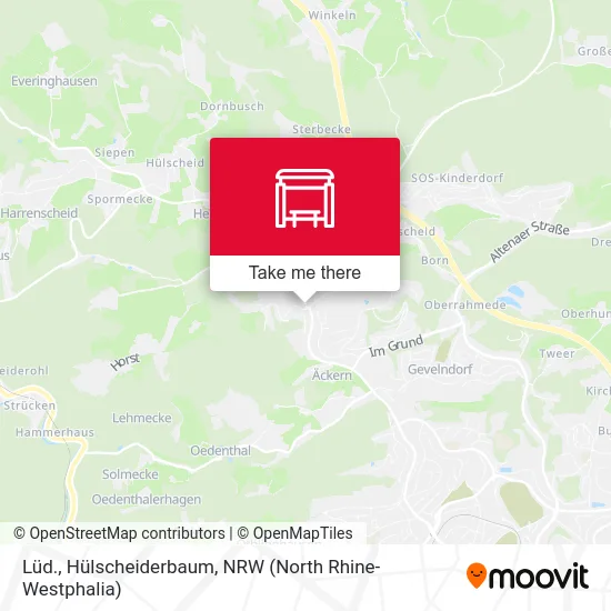 Lüd., Hülscheiderbaum map