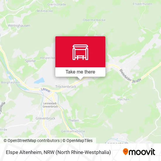 Карта Elspe Altenheim