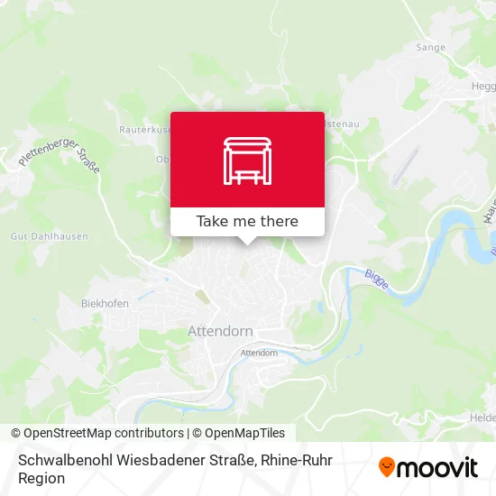 Карта Schwalbenohl Wiesbadener Straße