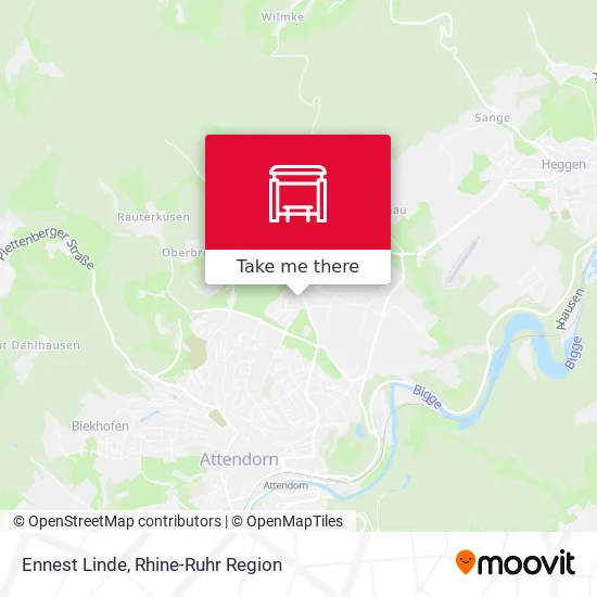 Ennest Linde map