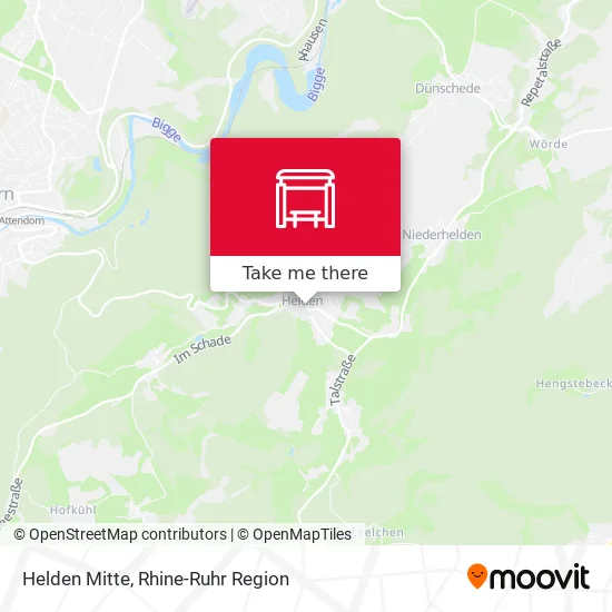 Карта Helden Mitte