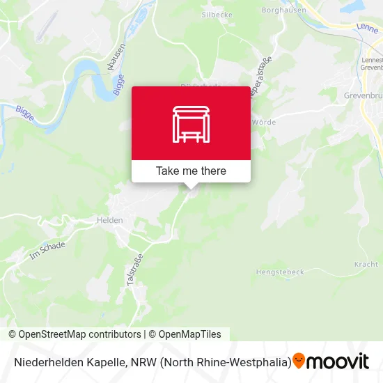 Niederhelden Kapelle map