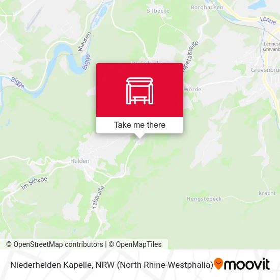 Niederhelden Kapelle map
