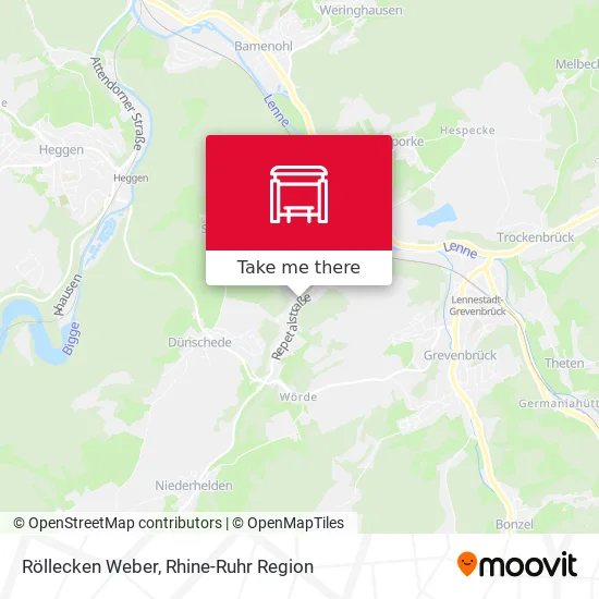 Карта Röllecken Weber