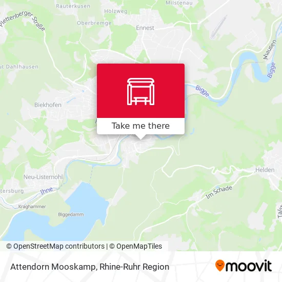 Карта Attendorn Mooskamp
