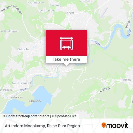 Карта Attendorn Mooskamp