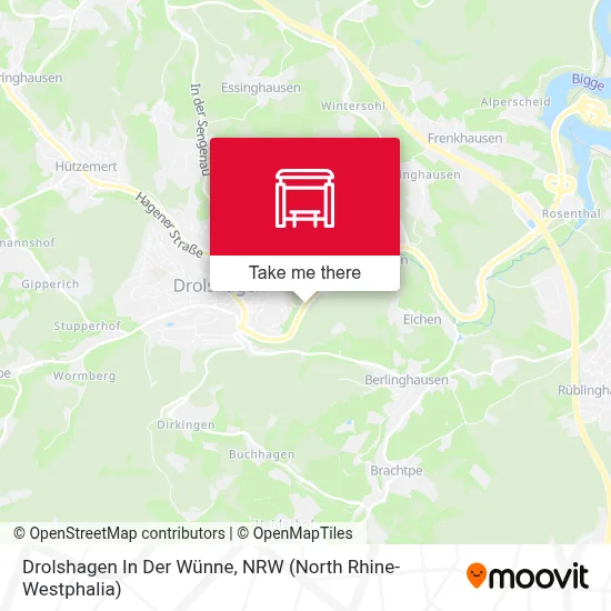Drolshagen In Der Wünne map