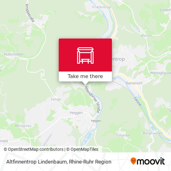 Карта Altfinnentrop Lindenbaum
