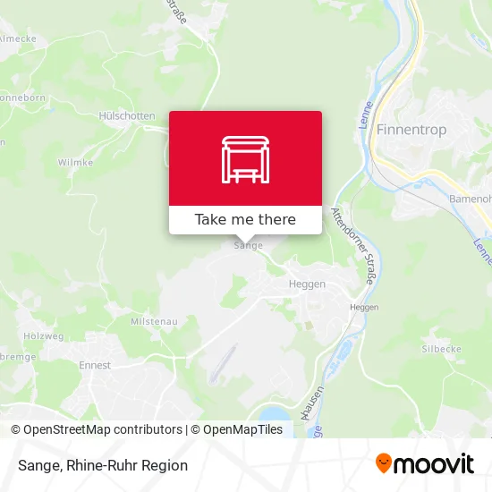Карта Sange