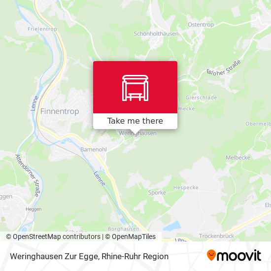 Weringhausen Zur Egge map